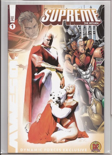 SUPREME: THE RETURN #1 CON COA DF SERIE LIMITATA NUMERATA VARIANTE DF EXC