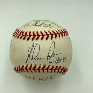 Nolan Ryan Signed Heavily Inscribed STAT American League Baseball JSA COA RARE - Picture 1 of 11