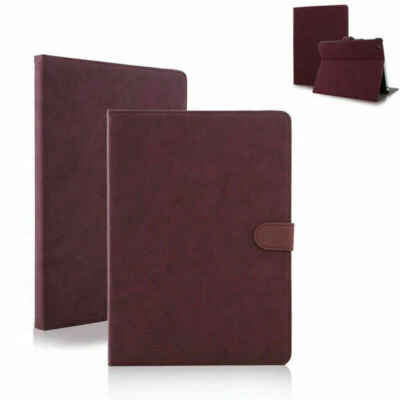 Retro Leather Slim Case Smart Cover For iPad 4 5 6 7 8 9 Air Pro Mini Flip Stand - Image 1 of 4