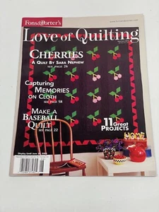 Fons & Porter's Love of Quilting Magazine May/June 2003 Projects Quick quilts - Foto 1 di 8