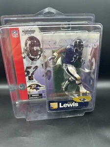 CAMISETA MORADA MCFARLANE BALTIMORE RAVENS SERIE 5 RAY LEWIS NUEVA EN CAJA - Imagen 1 de 4