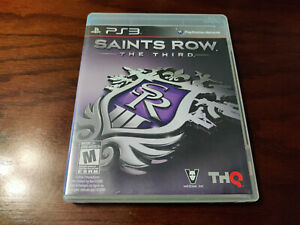 Saints Row: The Third (Sony PlayStation 3, 2011) avec manuel