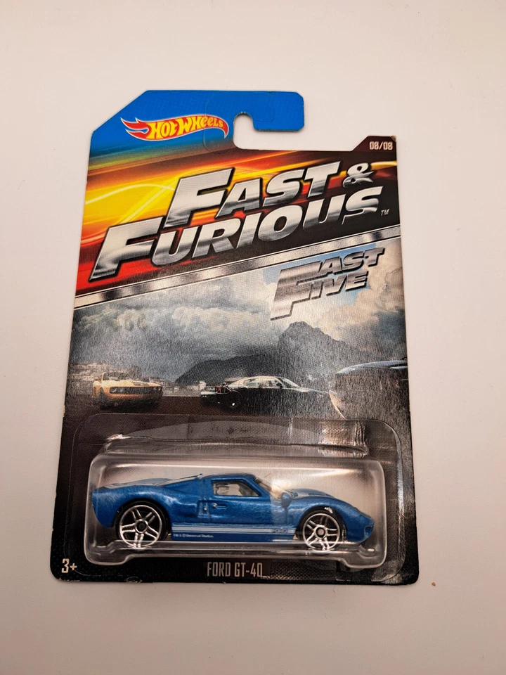 2015 Hot Wheels Fast & Furious Series 3rd Year Ford GT 40 8/8 - Bild 1 von 2