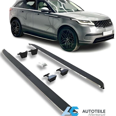 Running Board Side Steps For 2018-2025 Land Rover Range Rover Velar Nerf Bar - Image 1 of 4