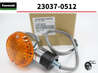 KAWASAKI Genuino VULCAN 900 Señal de giro delantera derecha Derecha OEM 23037-0512 Nuevo Foto 1 de 4
