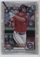 2020 Bowman Chrome Prospects Refractor /499 Alex Kirilloff #BCP-151