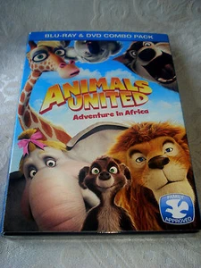 NIB Brand New Never Opened Animals United Adventures in Africa 2012 Animated DVD - Picture 1 of 9