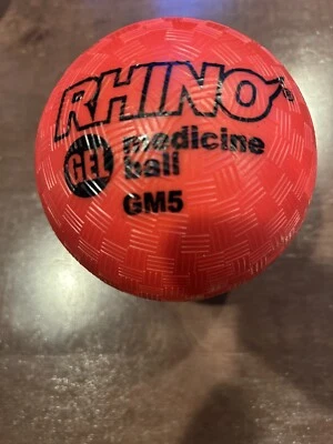 Champion Sports Rhino Gel Filled Medicine Ball - GM5 - 2 Lbs - New - Image 1 of 4