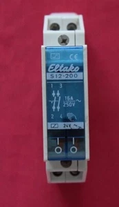 ELTAKO S12-200 Schaltrelais, Stromstoßschalter 16A, 250V, 24V AC - Bild 1 von 1