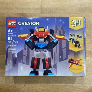 LEGO CREATOR Super Robot Set 31124 NUEVO Embalaje Dañado - Imagen 1 de 3