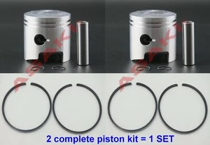 Kit de pistones para SUZUKI DT9.9 DT15 (12110-93130 12110-93140 STD + anillo 2 mm) X2 - Imagen 1 de 2