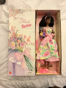 1996 Mattel SPRING PETALS BARBIES #16871 Avon Special Edition Doll NIB - Picture 1 of 2