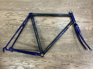 Trek 2100 ZX Carbon Series Road Bike Frameset 56mm Large Made in USA Purple - Picture 1 of 18
