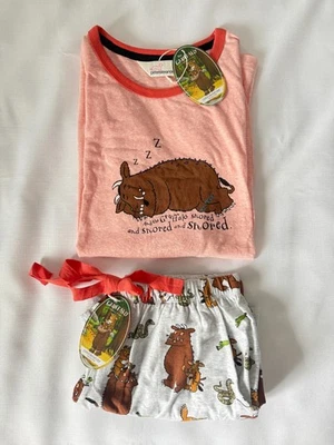 NEW PETER ALEXANDER THE GRUFFALO PJ SET TOP & SHORTS WOMENS SMALL S - image 1 of 3