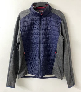 Calvin Klein Men's padded Hybrid Full Zip Golf Jacket size S - Picture 1 of 14
