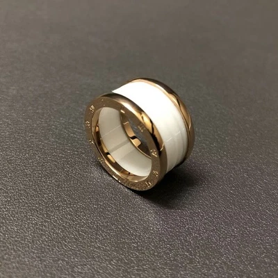 Moda Anillo Mujeres Hombres Acero Inoxidable Amante Pareja Dedo Joyería Regalo Talla 5-10 Foto 1 de 4