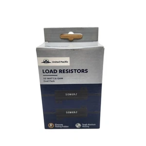 United Pacific Load Resistor Kit Solves LED 50 Watt 6 Ohm Competition Pair - Bild 1 von 6