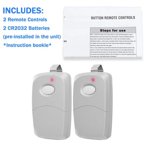2X Remotes  For Linear 10 dip 3089/308911/MCS414001/MCS306001/300MHz Garage Door - Picture 1 of 6