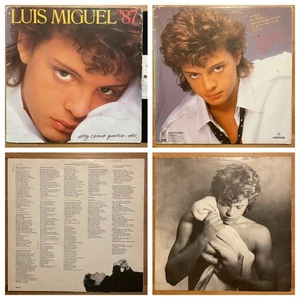 LUIS MIGUEL '87 Soy Como Quiero Ser ORIGINAL WEA LP MEXICO 1987 VG vinyl - Picture 1 of 5