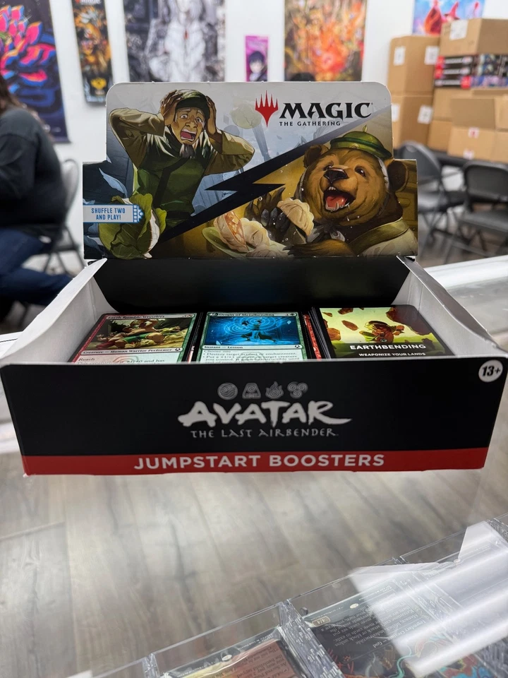 Magic The Gathering Avatar Last Airbender Jumpstart Box a granel: Commons, Uncommons, Lands, Foils Foto 1 de 1