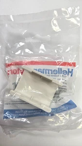 lot of 9) Hellermann Tyton TSR2FW-14, Splice Cover -Office White - Picture 1 of 2