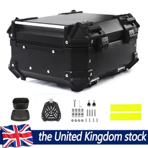 Motorcycle Luggage Top Box 28L Motorbike Scooter Bike Back Rear Universal Fit - Picture 1 of 6