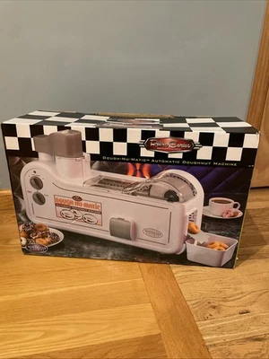Nostalgia Automatic Doughnut Machine Dough Nu Matic Donut Maker Retro Series - Image 1 of 4
