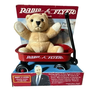 Radio Flyer The Americas Promise Collection Bear VTG 1999 General Colin L Powell - Picture 1 of 4