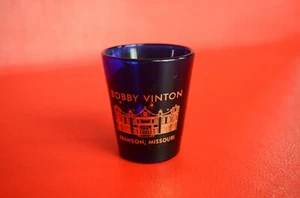 Bobby Vinton - Branson, Missouri Shot Glass - 22 Carat Gold by Culver  - Picture 1 of 3