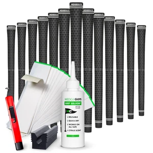 Wedge Guys GLP Velvet Golf Grips 13 Pack with Deluxe Grip Kit | Standard/Midsize - Picture 1 of 33