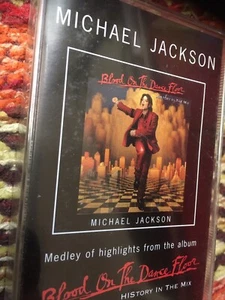 MICHAEL JACKSON Highlights - Blood On The Dance Floor *ULTRA RARE PROMO CASSETTE - Picture 1 of 4