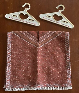 American Girl Doll Josefina Sarape & Hanger Set Accessories Pleasant Co Poncho - Picture 1 of 4