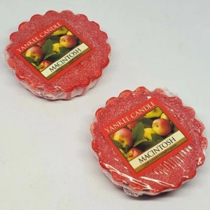 Yankee Candle Macintosh Wax Potpourri Tarts Lot of 2 New - Picture 1 of 3