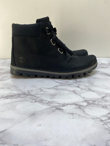 Stivaletti leggeri Timberland donna Brookton 6" pelle nera taglia 10