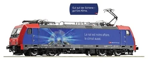 Roco 70649 & 484 011 SBB Cargo Livery Blue Huts Red Ffs Cargo - Picture 1 of 1