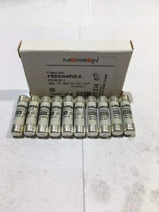 FERRAZ SHAWMUT MERSEN FR8GG40V0.5 400V 0.5A Fuse 8 x 31 mm JPSF646 - Picture 1 of 4