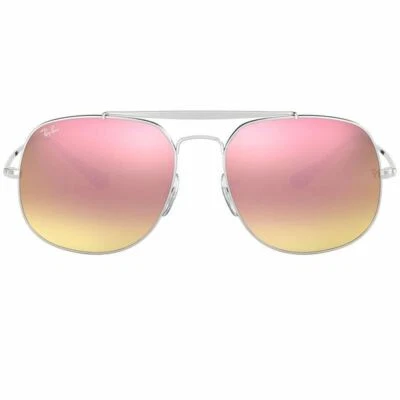 Gafas de sol Ray-Ban para hombre con lente rosa degradada/espejada RB3561 003/70 57 Foto 1 de 4