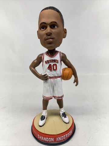 Shandon Anderson UGA Georgia Bulldogs NBA Basketball No Box Rare SGA Bobblehead Cover
