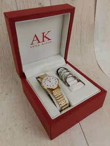 Anne Klein ladies watch with changeable bezels and presentation box - Picture 1 of 12