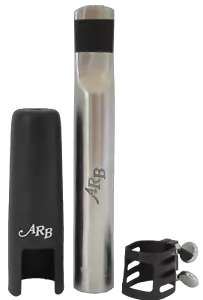 Boquilla de metal para saxo barítono ARB con ligadura y tapa - A83 - Imagen 1 de 6