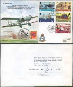 B18d 50th Ann of 1st Flight Production of H.P. Heyford Bearing Set Trikot (A) - Bild 1 von 1