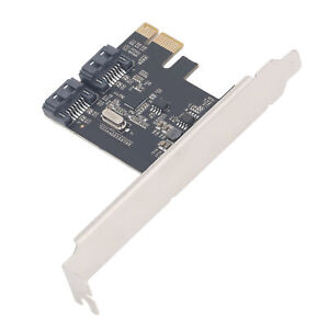 PCI E To Adapter Card 2 Port 6Gbps PCIE3.1x1 To SATA3.2 Controller Card FD5