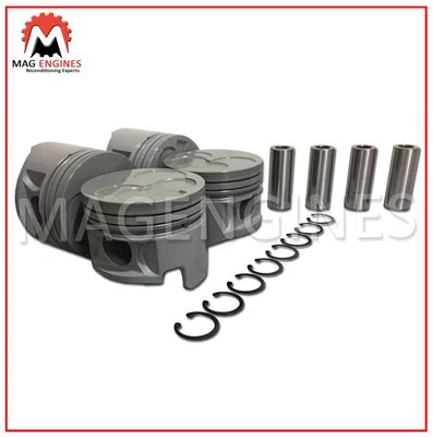 PISTON & RING SET TOYOTA 5L FOR HIACE HILUX LC PRADO 3.0 LTR DIESEL 92-02 - Image 1 of 4