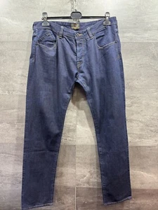 Barbour International Cyclone Denim Jeans W36 Motorcycle Slim Tapered Blue Biker - Picture 1 of 22