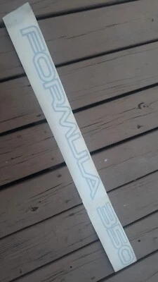  NOS OEM GM 87-90 FIREBIRD FORMULA 350 LOWER DOOR DECAL GM # 10051966  - Image 1 of 3