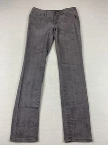 prAna Kara Jeans 10/30 (32x32M) Gray Geometrical - Picture 1 of 11