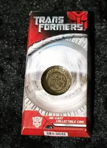 POPBOX TRANSFORMERS AUTOBOT BUMBLEBEE BONUS COLLECTOR COIN DIE CAST - Picture 1 of 4
