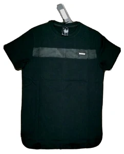 FORAY CRISIS T-SHIRT COTTON MENS MEDIUM BLACK BRAND NEW WITH TAGS - Picture 1 of 7