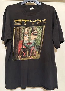 Vintage 1996 Styx Band Tour Return to the Paradise Theater Concert T-Shirt XL - Picture 1 of 8