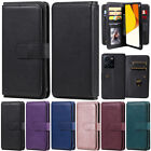 Luxury Wallet Leather Flip Cover Case For Vivo V29 5G Y16 Y27 Y02s Y22S Y33s Y76